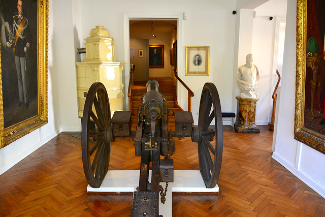 Friedrichsruh 2015 – Bismarck-Museum – Gun from the Franco-Prussian War