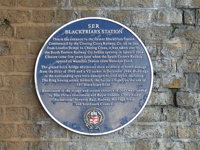 Blackfriars Station [1864] (1) - 8 February 2015