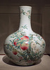 Chinese Vase with 9 Peaches in the Metropolitan Museum of Art, August 2023