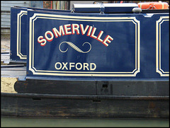 Somerville narrowboat