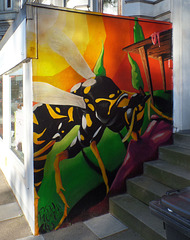 Wand-Kunst: Max-Brauer-Allee, Hamburg-Altona