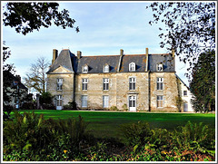 Le manoir ou château de la Crochais XVIII ième siècle à Beaussais sur Mer (22)