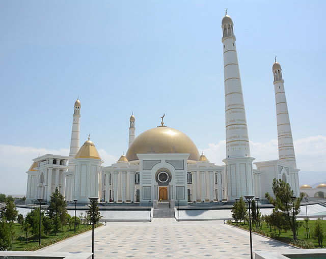 The Gypjak Mosque from the North-East