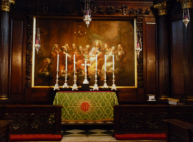 Saint George's Church, 'The Last Supper' and Altar