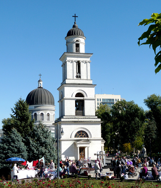 Chisinau- Belfry of the Metropolitan Cathedral 'Nativity of the Lord'