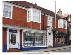 87 to 89 High Street Uckfield 24 9 2022 front