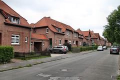 Schachtstraße, Häuser der Zechensiedlung Wehofen (Duisburg) / 16.07.2017