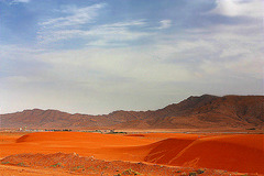 Les Dunes d'Abadla .Sud Algérien.