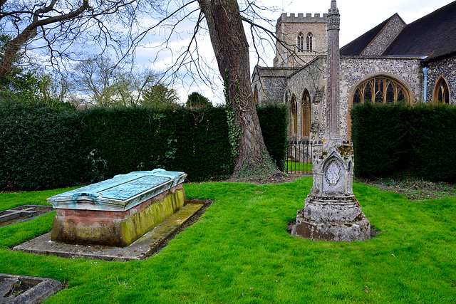 England 2016 – Hatfield House – Grave of Lord Salisbury