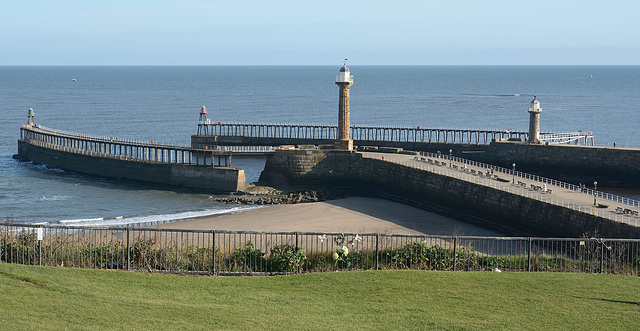 Whitby and its piers