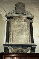 Memorial to John Neale, Wing Church, Buckinghamshire