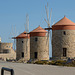 The windmills of Rhodes