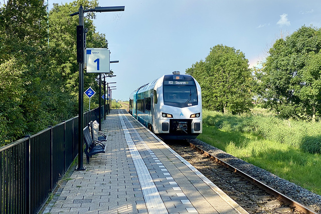 Hindeloopen 2021 – Train to Stavoren arriving