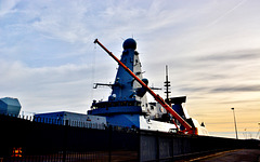 Royal Navy Ship. HMS Duncan