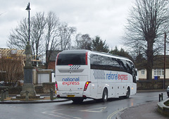 DSCF0909 Whippet Coaches (National Express contractor) NX08 (BK15 AHV) in Mildenhall - 8 Mar 2018