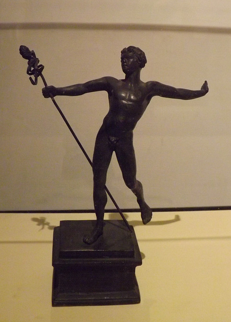 Dancing Satyr Statuette from the Villa dei Papiri in the Naples Archaeological Museum, June 2013