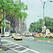 Looking along Central Park West From Columbus Circus (Scan from June 1981)