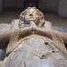Detail of the Tomb Effigy of Jean d'Alluye in the Cloisters, June 2011