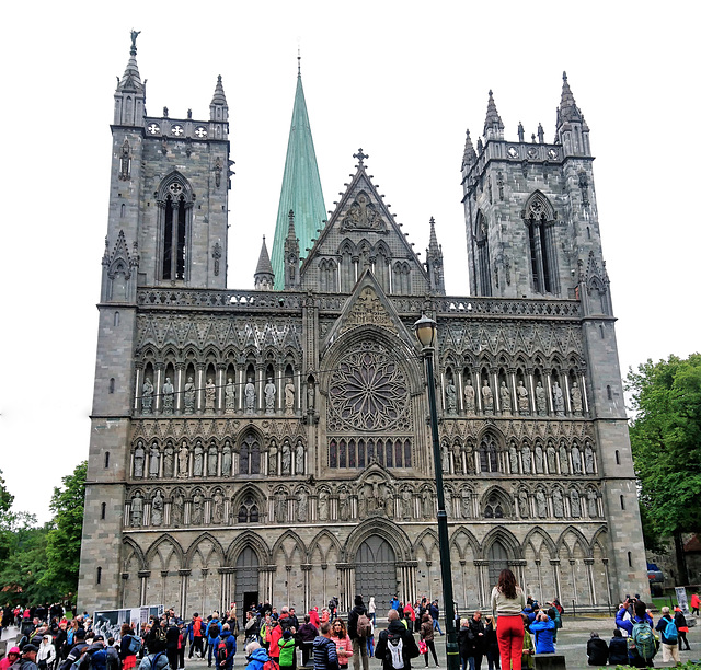 Krönungskirche Trondheim mit PiPs
