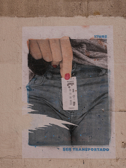 derrière le jean , l'épilation métro