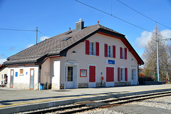 Bahnstation La Cure 1155 M.ü.M