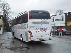 DSCF0917 Whippet Coaches (National Express contractor) NX12 (BK15 AKF) in Mildenhall - 8 Mar 2018