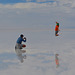 Bolivia, Salar de Uyuni, Catch in a Jump