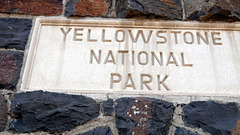 Entrance to Yellowstone National Park (HWW)
