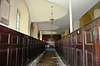 View beneath the gallery of West Front, St Paul's Church, St Paul's Square, Birmingham, West Midlands