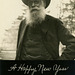 A Happy New Year from Geologist Benjamin Kendall Emerson, ca. 1920s