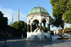 Istanbul, German Fountain at Sultan Ahmet Square