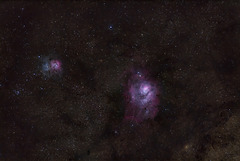 Starless lagoon Nebula- Do look large.