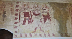 peakirk church, hunts (14) c14 three living three dead wall paintings