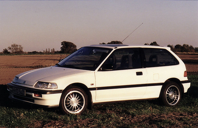My 6. own car 1989-92: Honda Civic 1.6i 16V