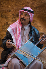 Bedouin Musician, Petra Jordan