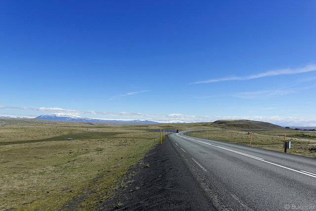 ... man merkt die Nähe zu Reykjavik ... die Verkehrsdichte nimmt zu ... (© Buelipix)