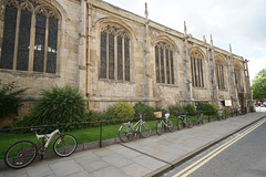 Bicycles At York Minster
