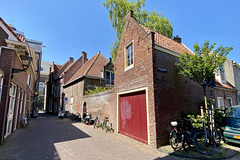 Van der Werfstraat at the corner of the Olieslagerspoort