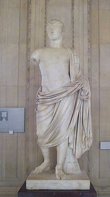 Germanicus from Gabii in the Louvre, June 2014