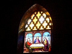 Stained glass of the Royal Chapel.