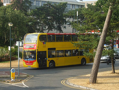 DSCF3514 Yellow Buses 194 (SK07 DYB) in Bournemouth - 26 Jul 2018