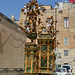 Malta, Vittoriosa, Holiday Decorations in the Streets