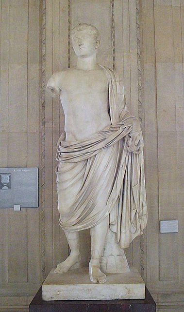 Germanicus from Gabii in the Louvre, June 2014