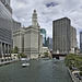 The Wrigley Building, Take #3 – Viewed from the Irv Kupcinet Bridge, North Wabash Avenue, Chicago, Illinois, United States