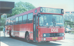 DSB 2 (JR 95 553) at Ebeltoft - 22 May 1988 (Ref: 64-36)