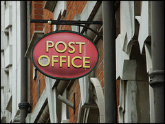 Weymouth Post Office sign