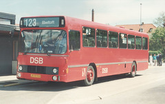 DSB 1 (JR 95 552) at Ebeltoft - 22 May 1988 (Ref: 64-30)