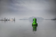 buoy 13 on a foggy day