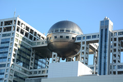 Tokyo, Fragment of Architecture of Fuji Television Building