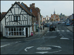 arriving in Thame